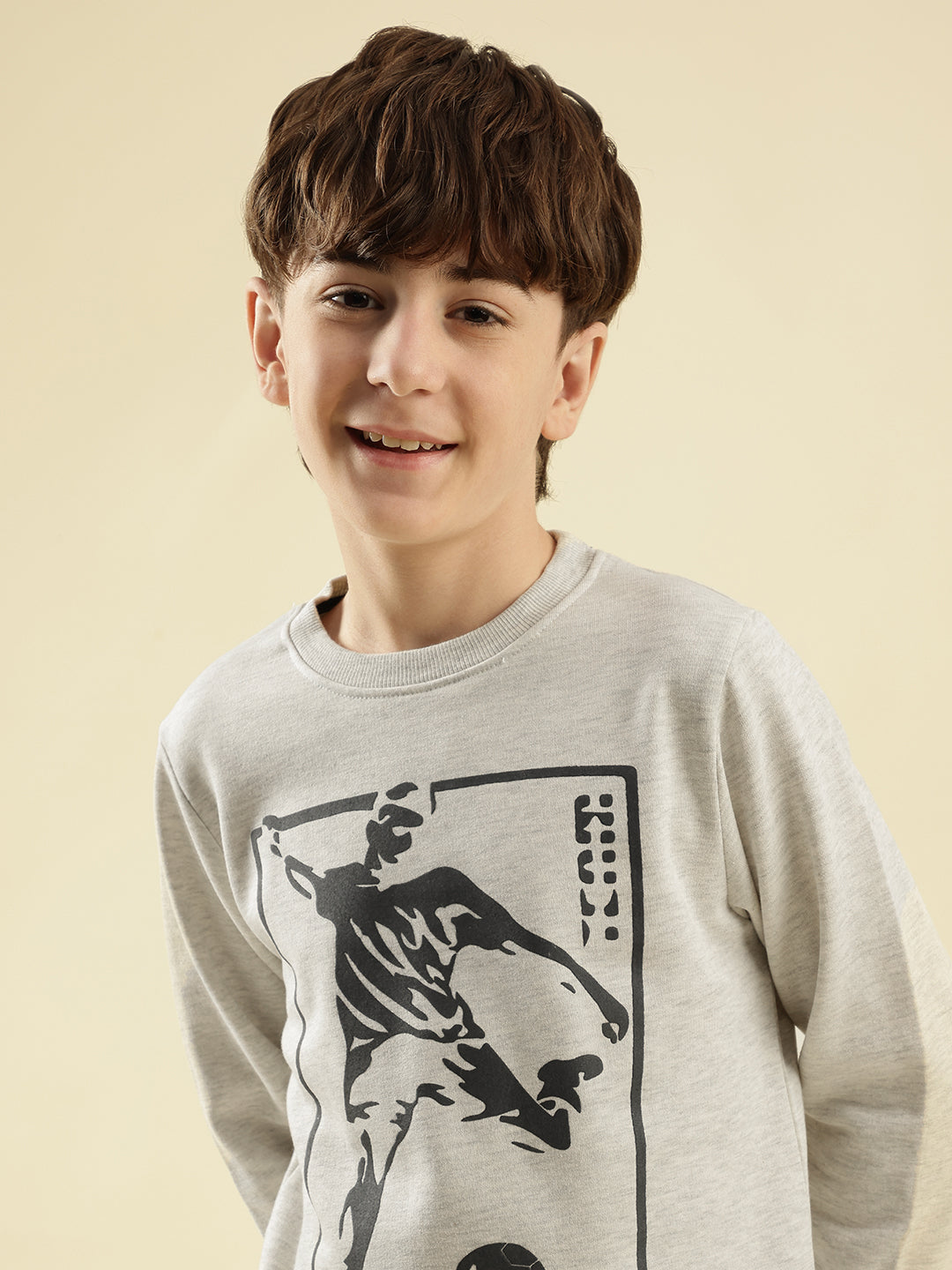 Lil Tomatoes Boys Cotton Fleece Sweatshirt