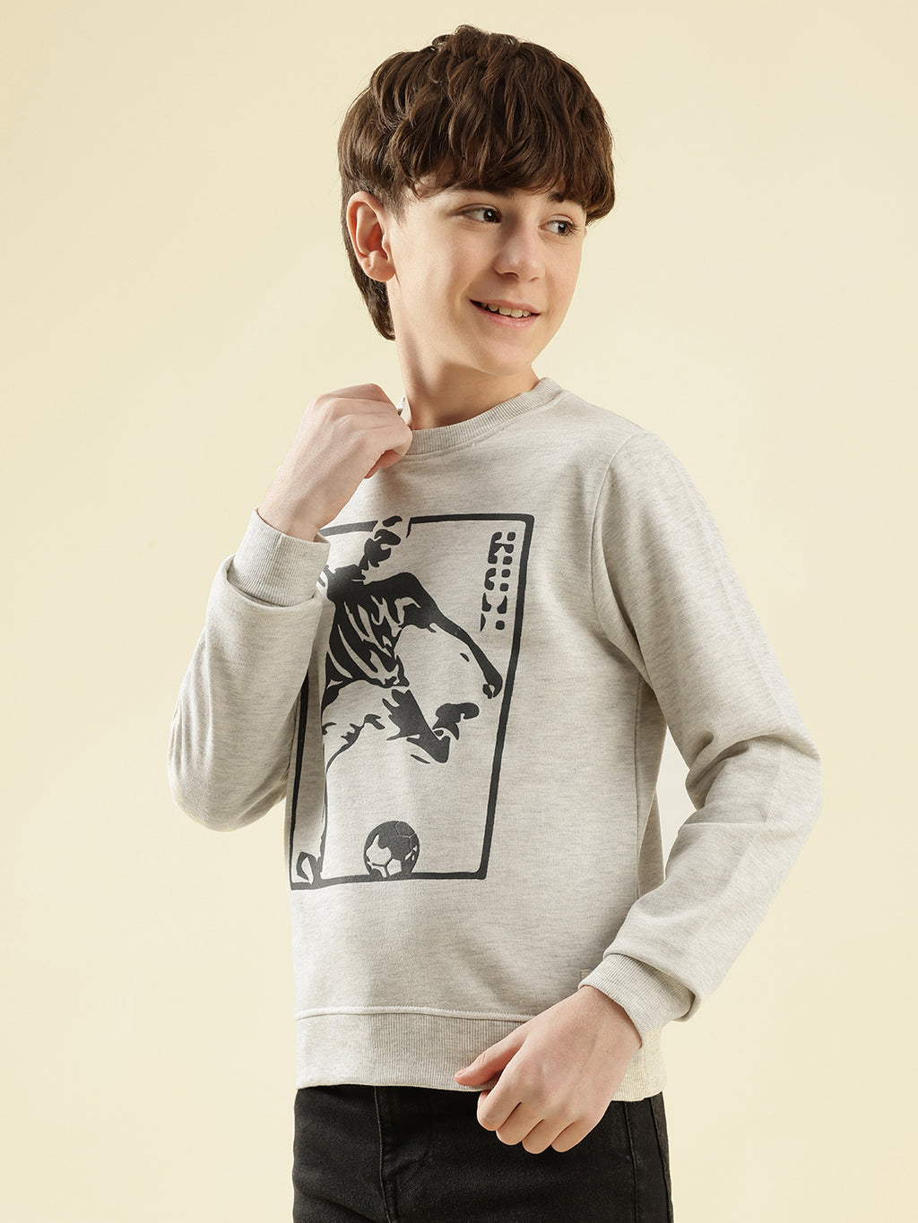 Lil Tomatoes Boys Cotton Fleece Sweatshirt