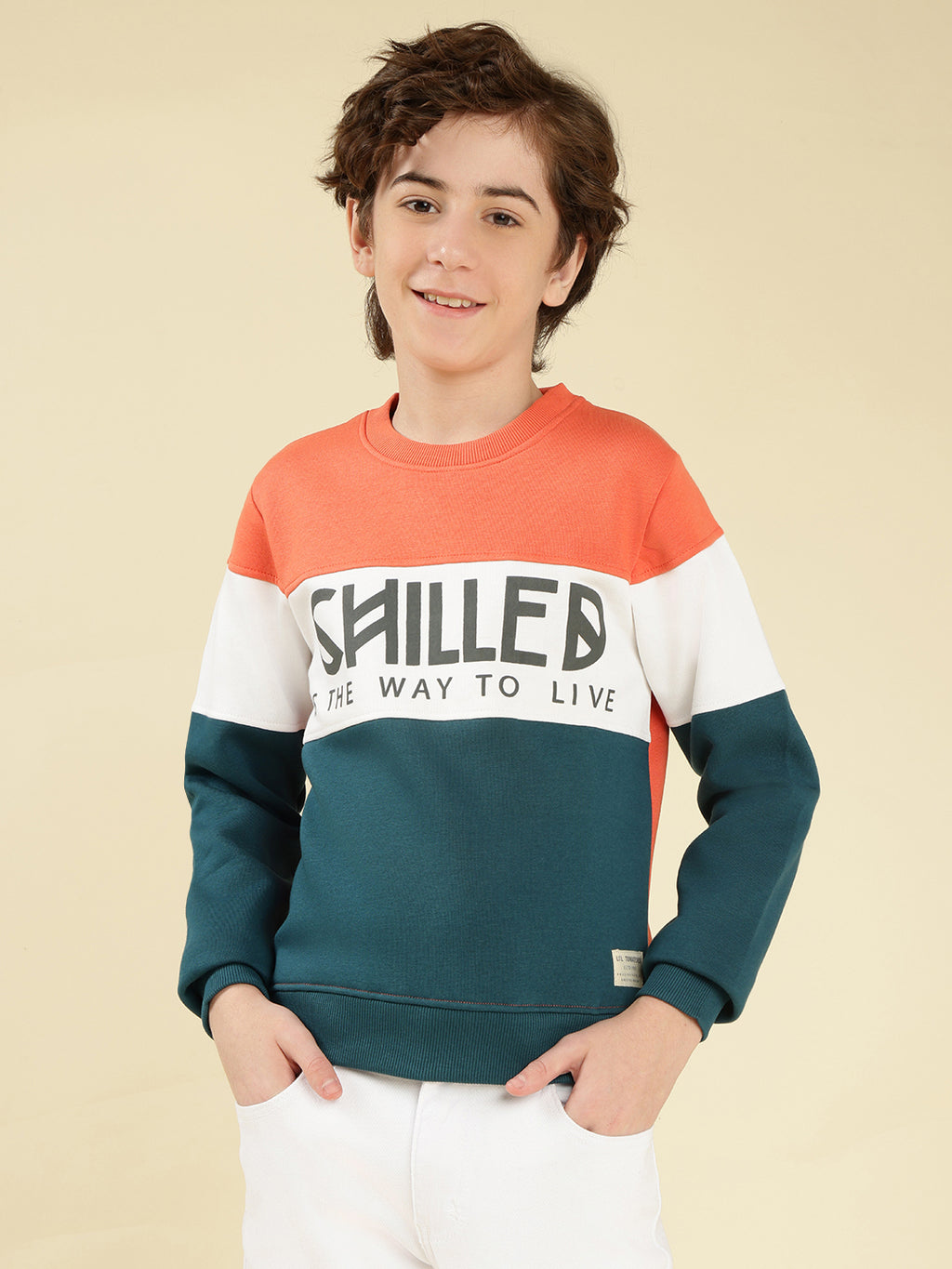 Lil Tomatoes Boys Cotton Fleece Sweatshirt