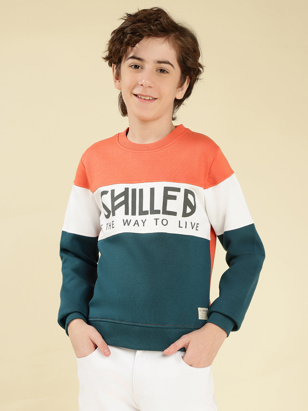 Lil Tomatoes Boys Cotton Fleece Sweatshirt