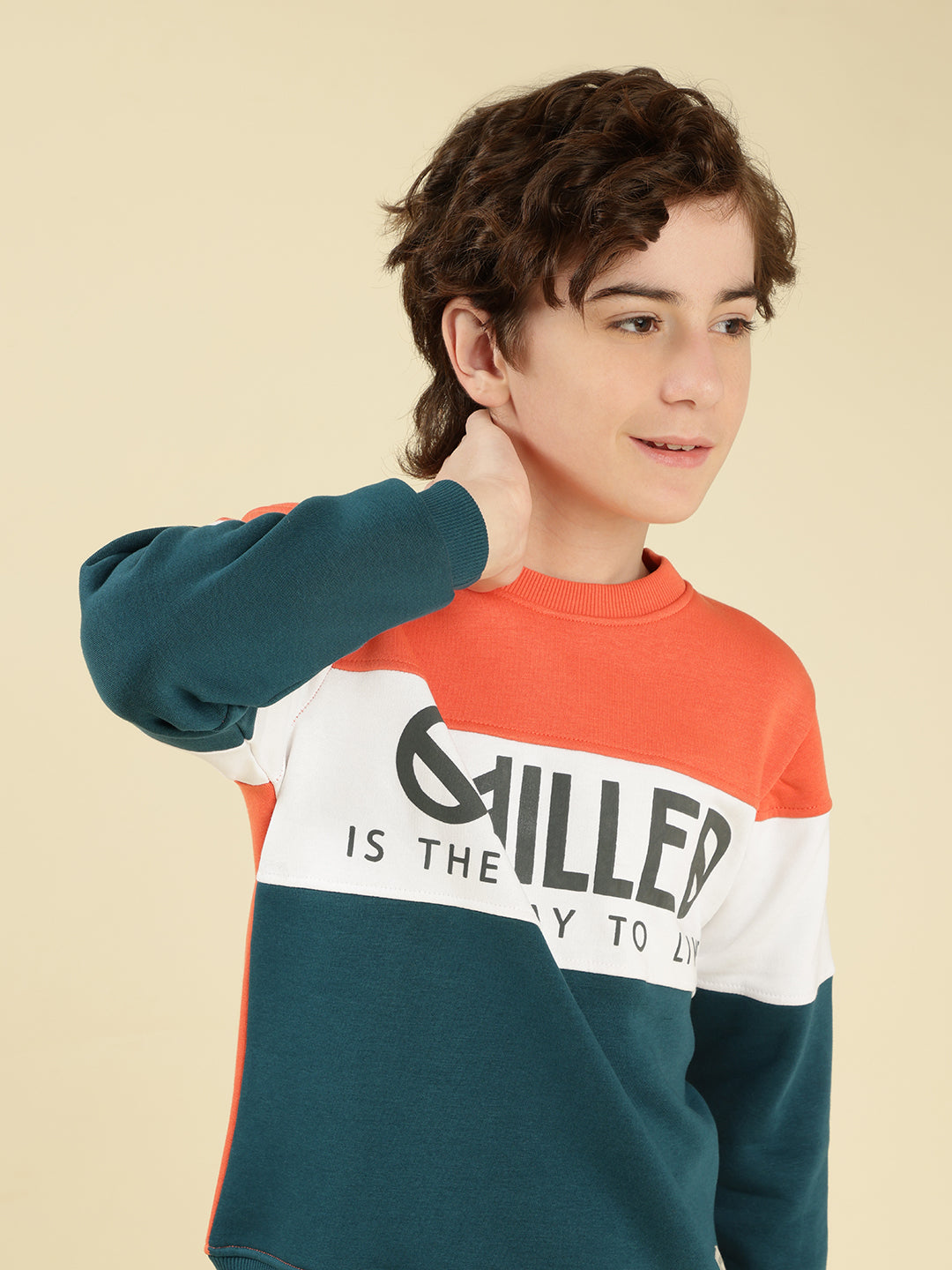 Lil Tomatoes Boys Cotton Fleece Sweatshirt