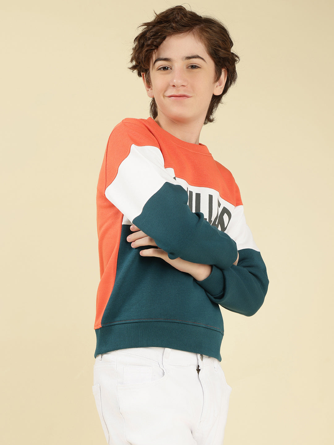 Lil Tomatoes Boys Cotton Fleece Sweatshirt