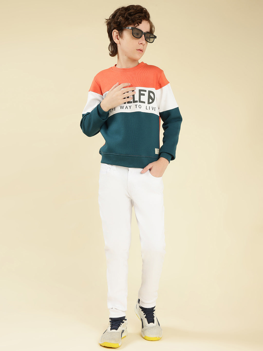 Lil Tomatoes Boys Cotton Fleece Sweatshirt