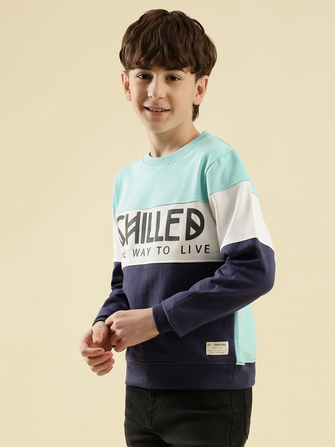 Lil Tomatoes Boys Cotton Fleece Sweatshirt