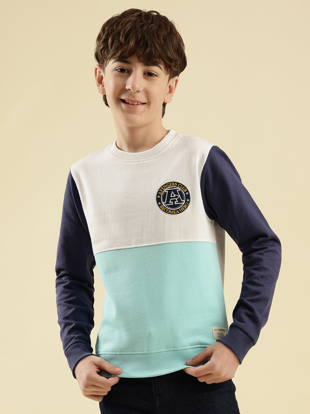 Lil Tomatoes Boys Cotton Fleece Sweatshirt