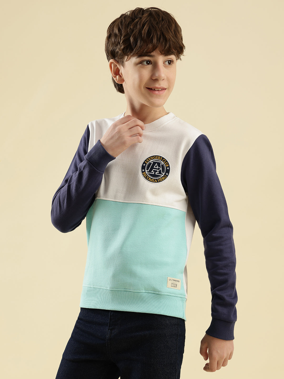 Lil Tomatoes Boys Cotton Fleece Sweatshirt