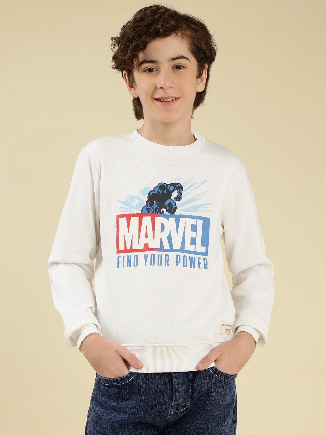 Lil Tomatoes Boys Cotton Fleece Sweatshirt