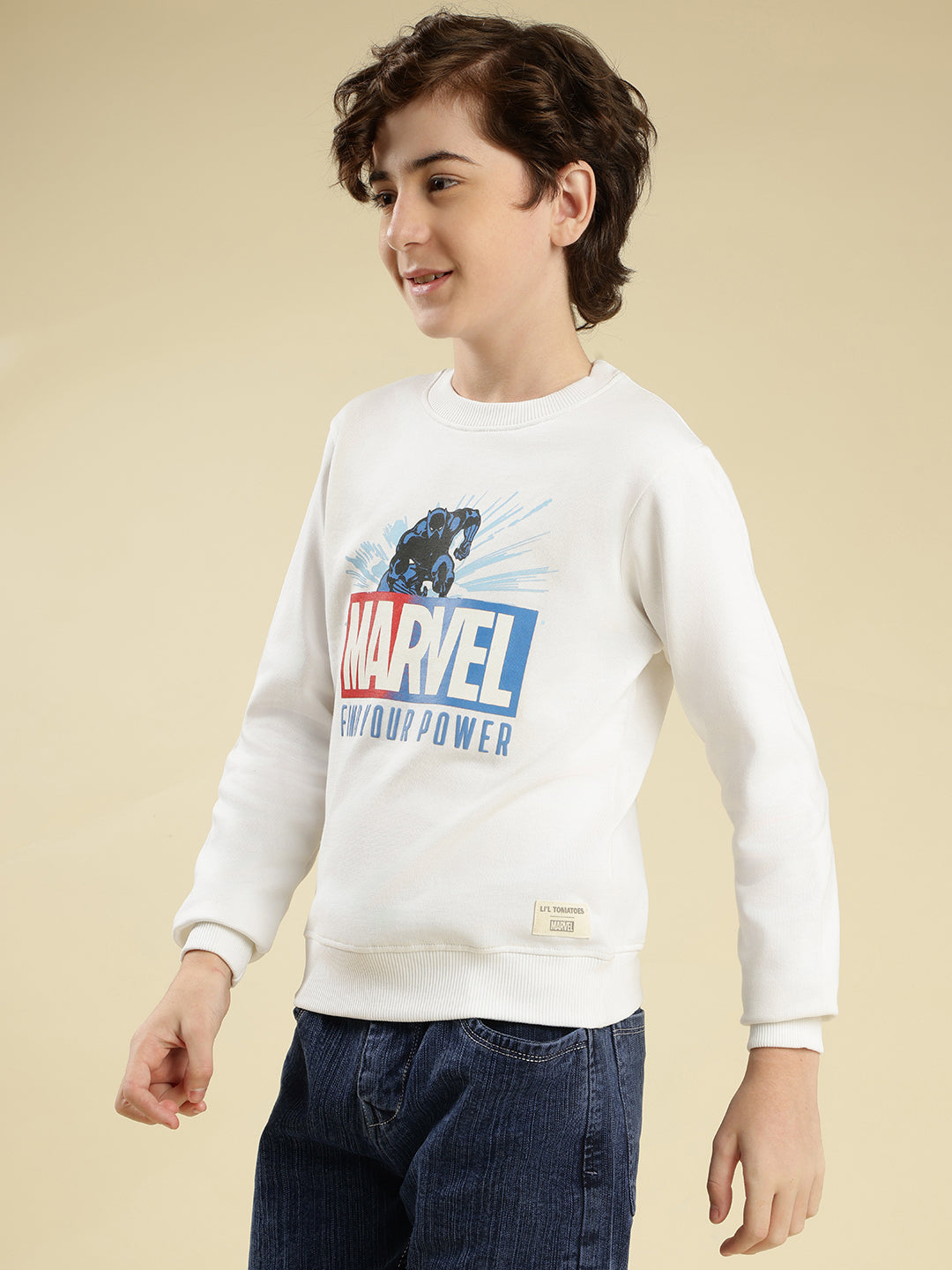 Lil Tomatoes Boys Cotton Fleece Sweatshirt