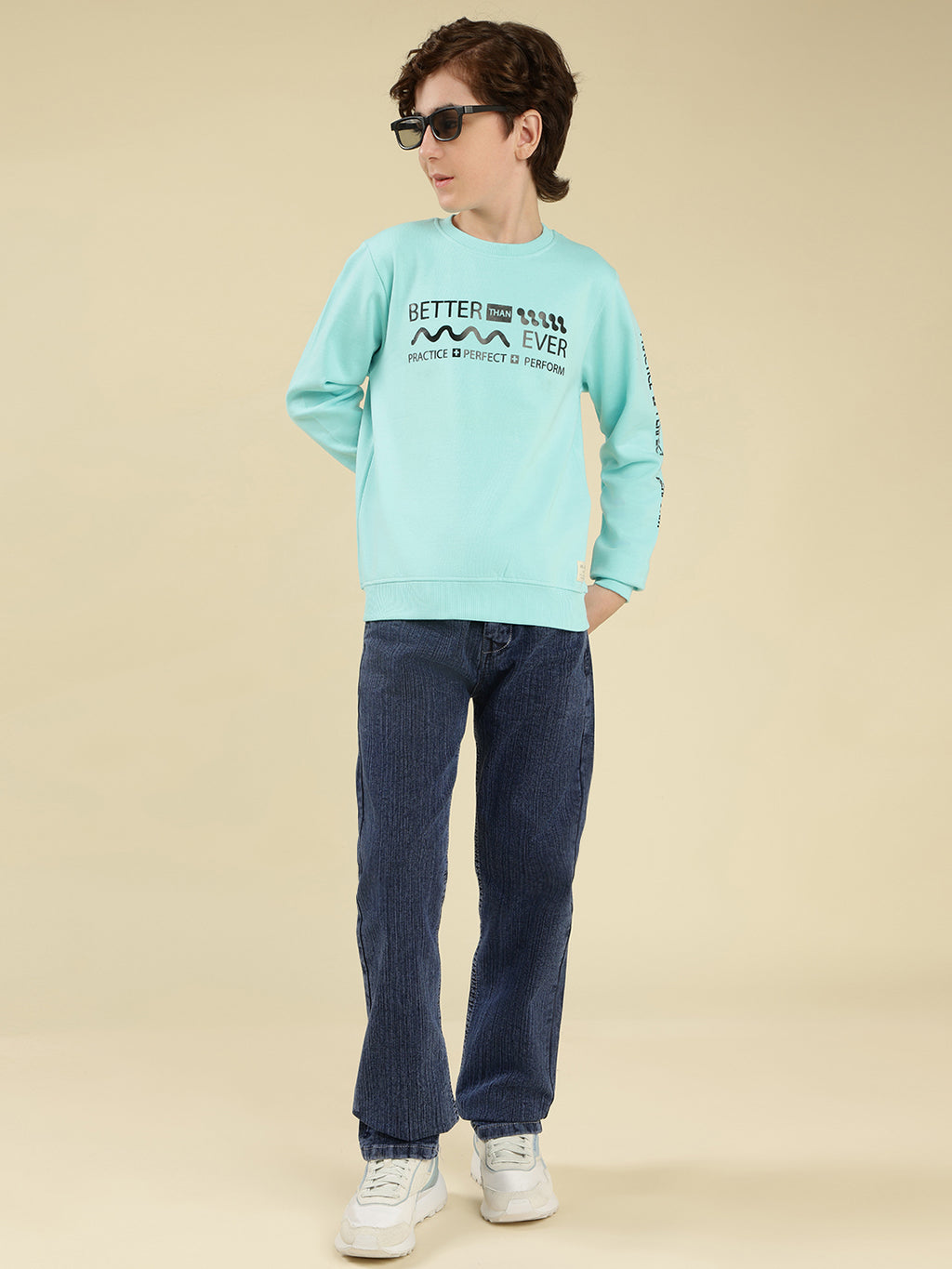 Lil Tomatoes Boys Cotton Fleece Sweatshirt