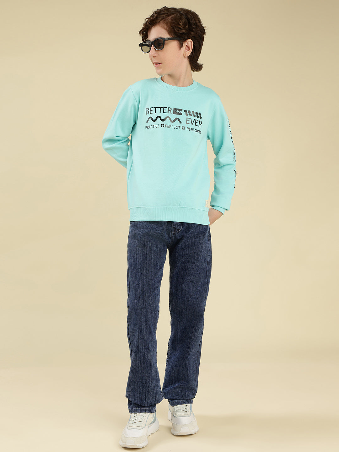 Lil Tomatoes Boys Cotton Fleece Sweatshirt