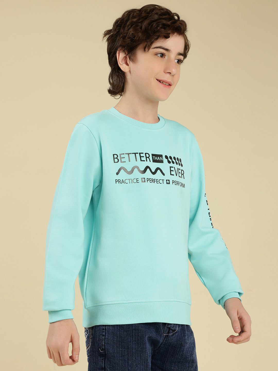 Lil Tomatoes Boys Cotton Fleece Sweatshirt