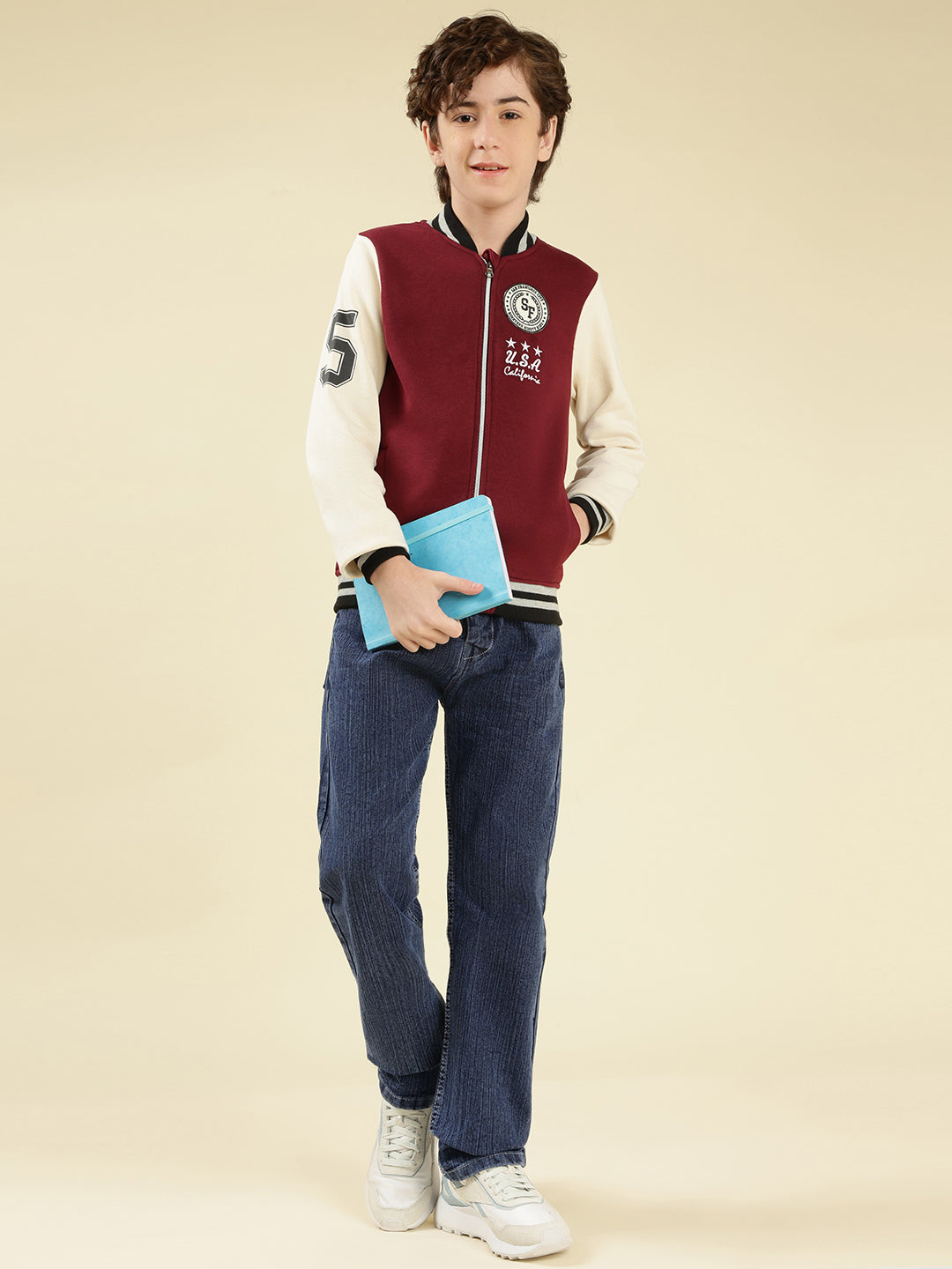 Lil Tomatoes Boys Heavy Weight Cotton Fleece Jacket