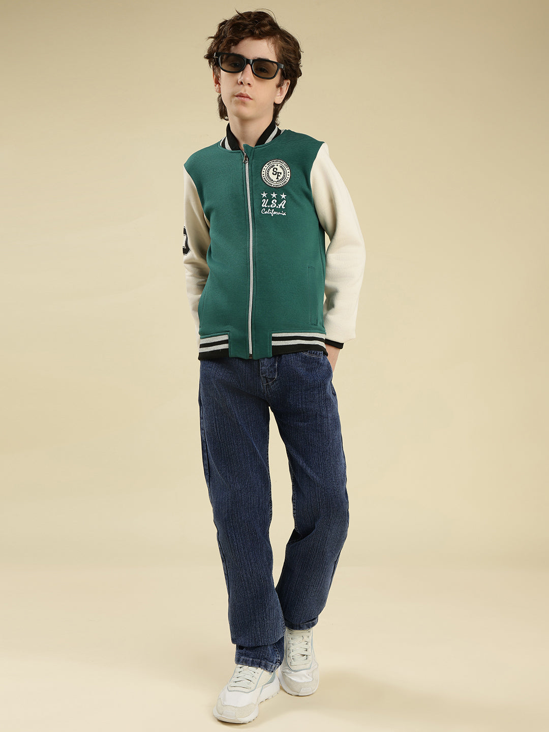 Lil Tomatoes Boys Heavy Weight Cotton Fleece Jacket