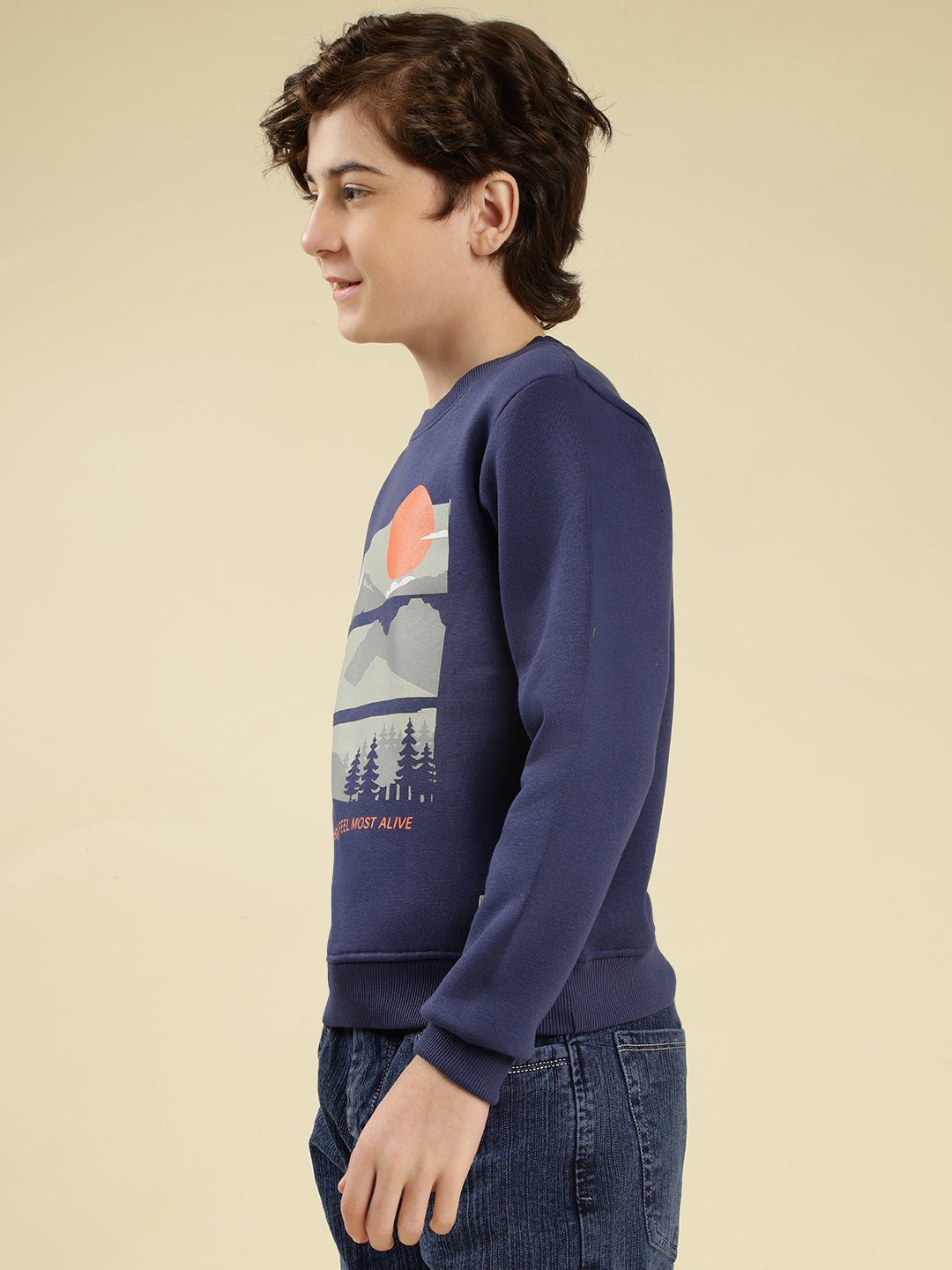 Lil Tomatoes Boys Cotton Fleece Sweatshirt