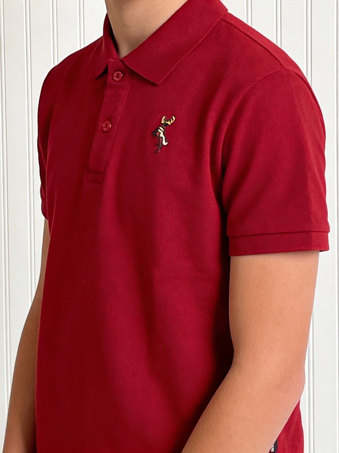 Lil Tomatoes Boys Cotton Pique Polo T-Shirt