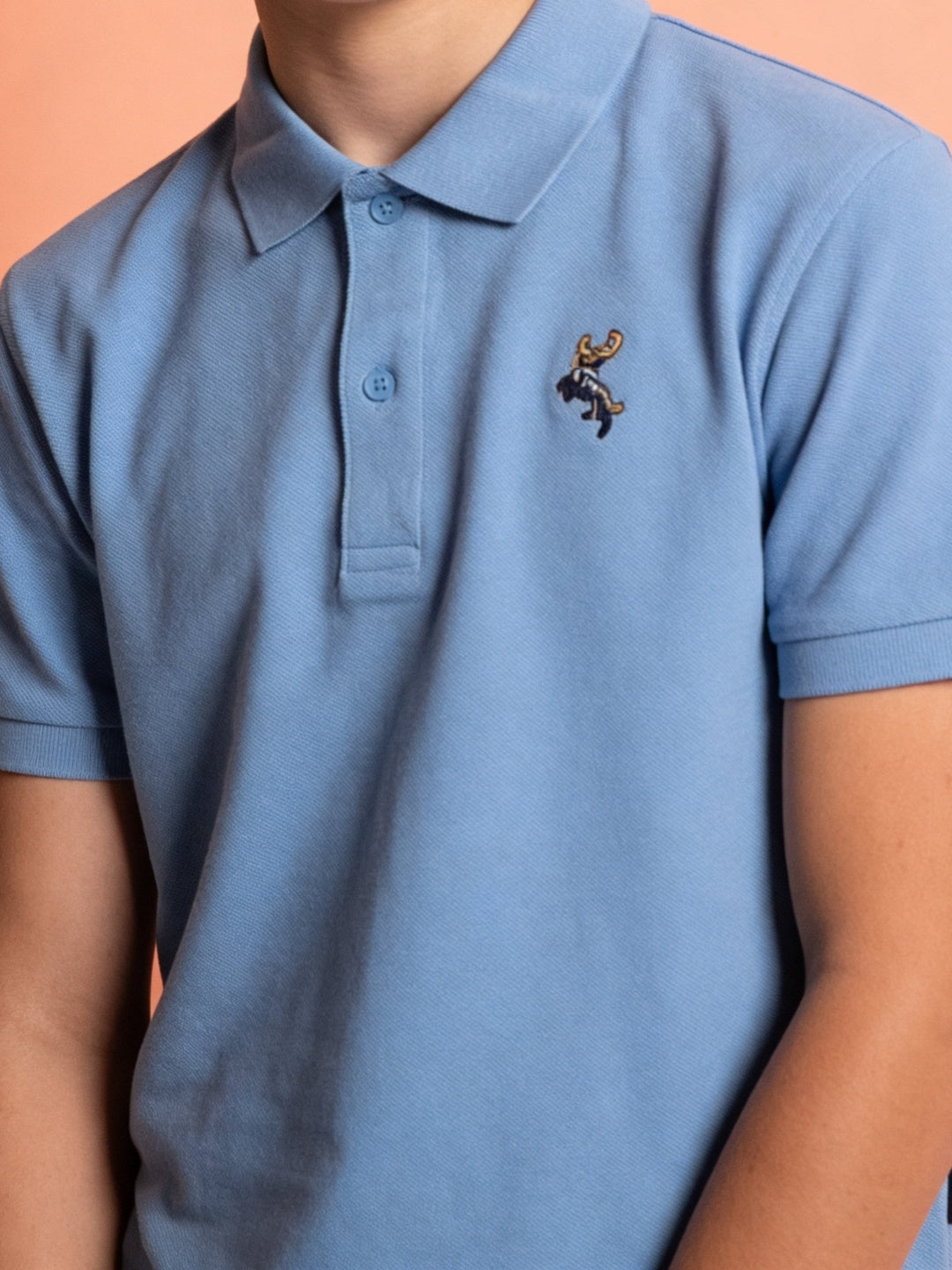 Lil Tomatoes Boys Cotton Pique Polo T-Shirt