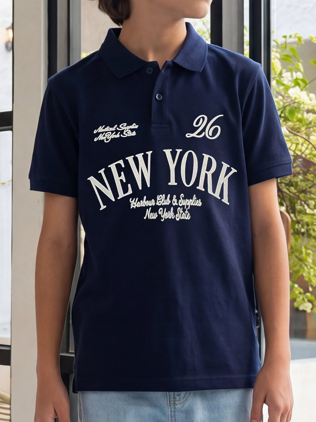 Lil Tomatoes Boys Cotton Pique Polo T-Shirt