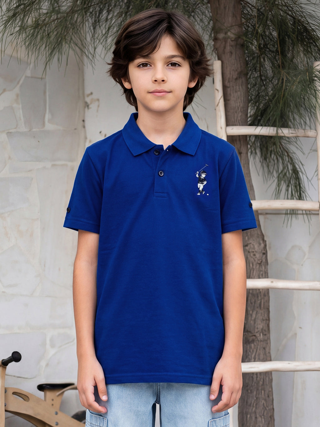 Lil Tomatoes Boys Sports Polo T-Shirt