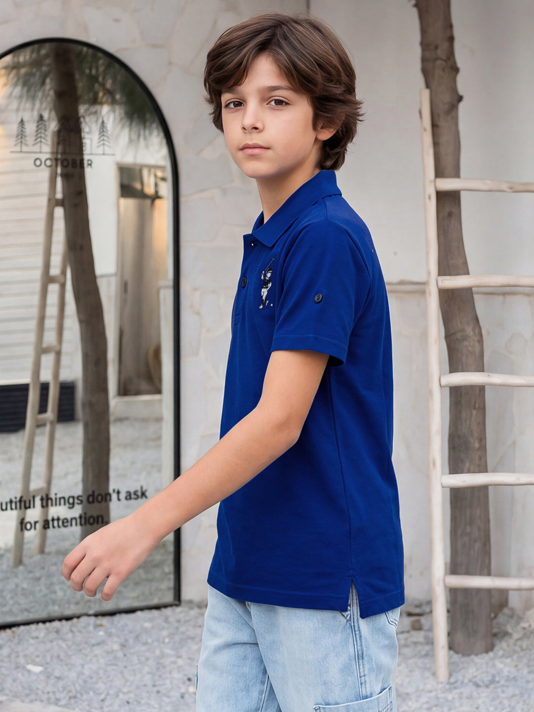 Lil Tomatoes Boys Sports Polo T-Shirt