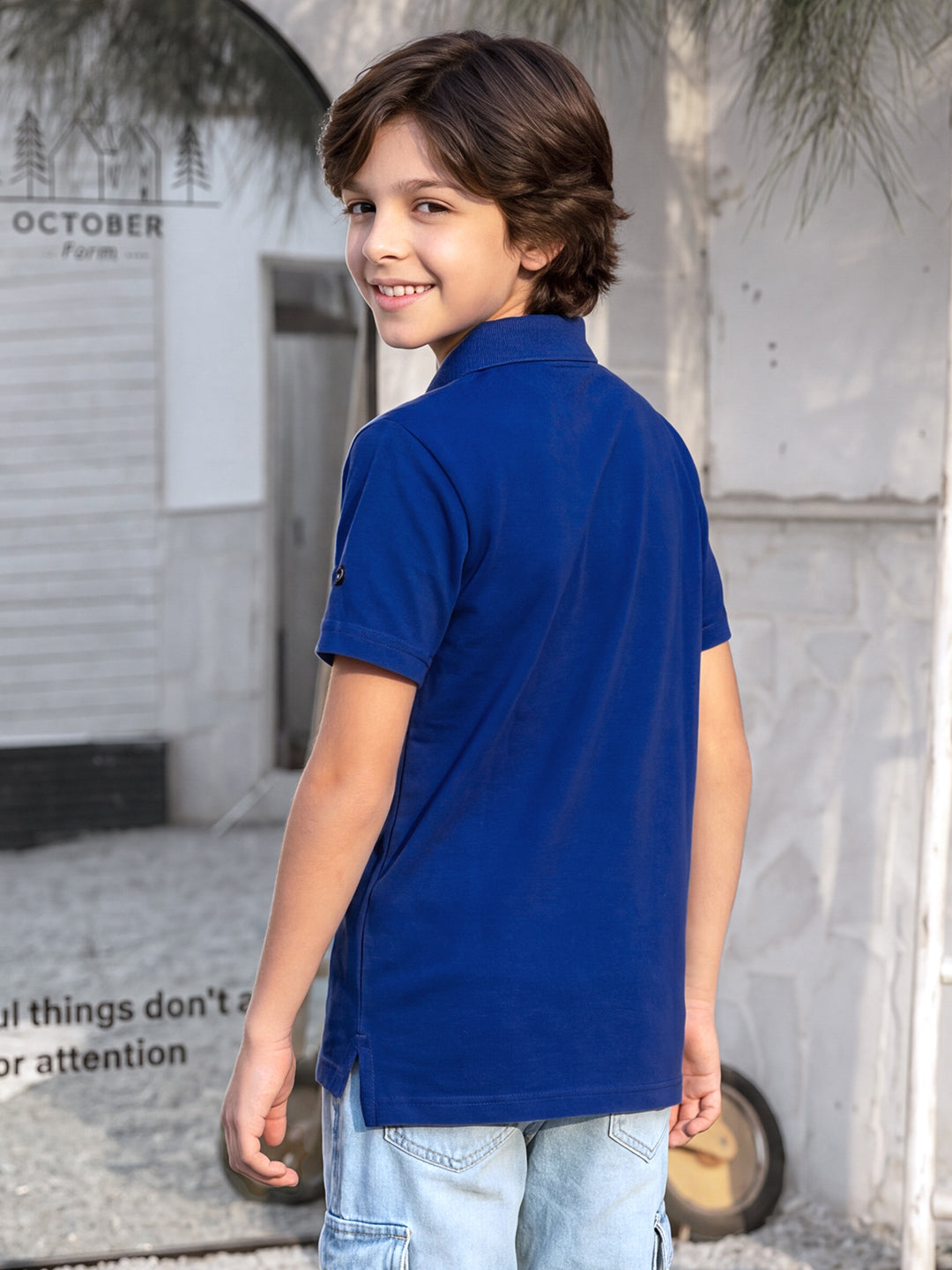 Lil Tomatoes Boys Sports Polo T-Shirt