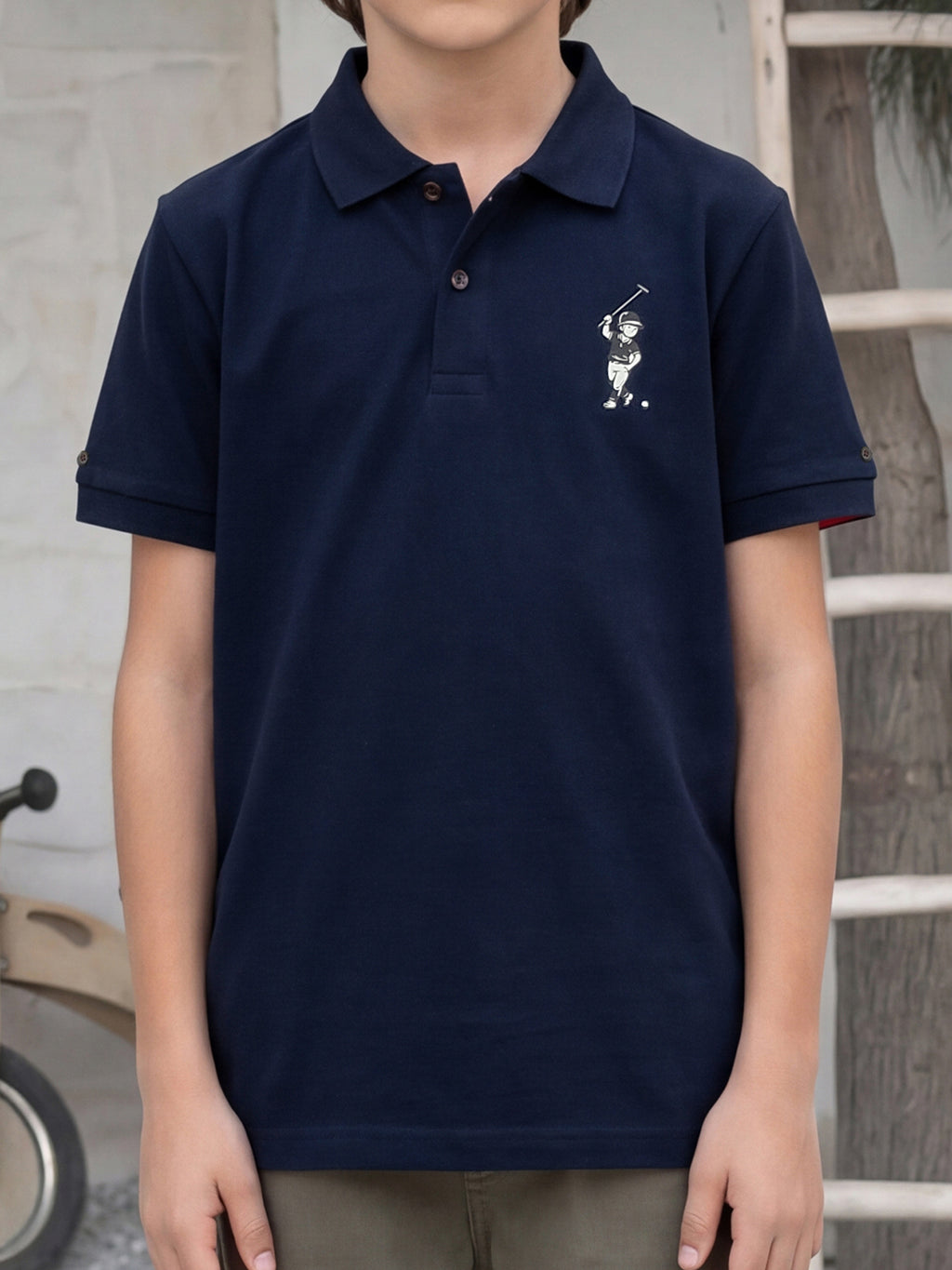 Lil Tomatoes Boys Sports Polo T-Shirt