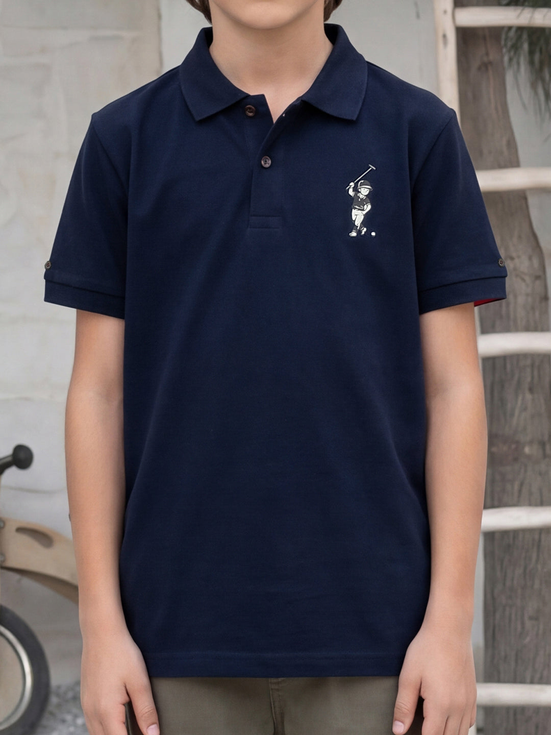 Lil Tomatoes Boys Sports Polo T-Shirt