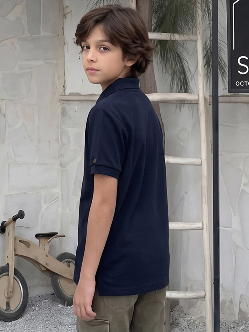 Lil Tomatoes Boys Sports Polo T-Shirt