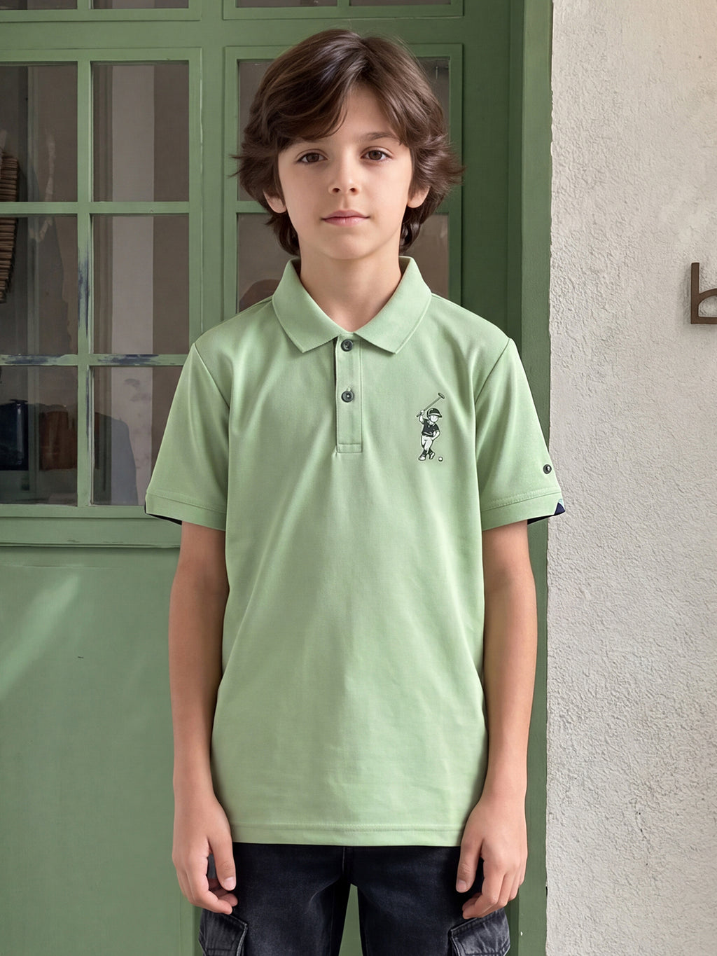 Lil Tomatoes Boys Sports Polo T-Shirt
