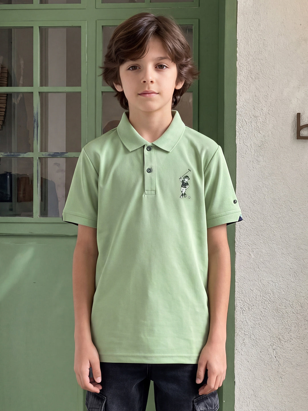 Lil Tomatoes Boys Sports Polo T-Shirt