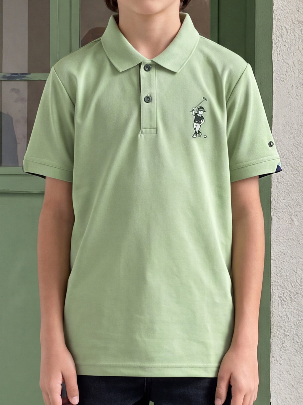 Lil Tomatoes Boys Sports Polo T-Shirt