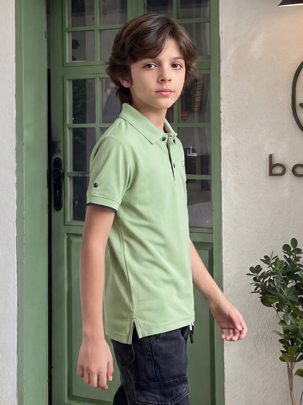 Lil Tomatoes Boys Sports Polo T-Shirt