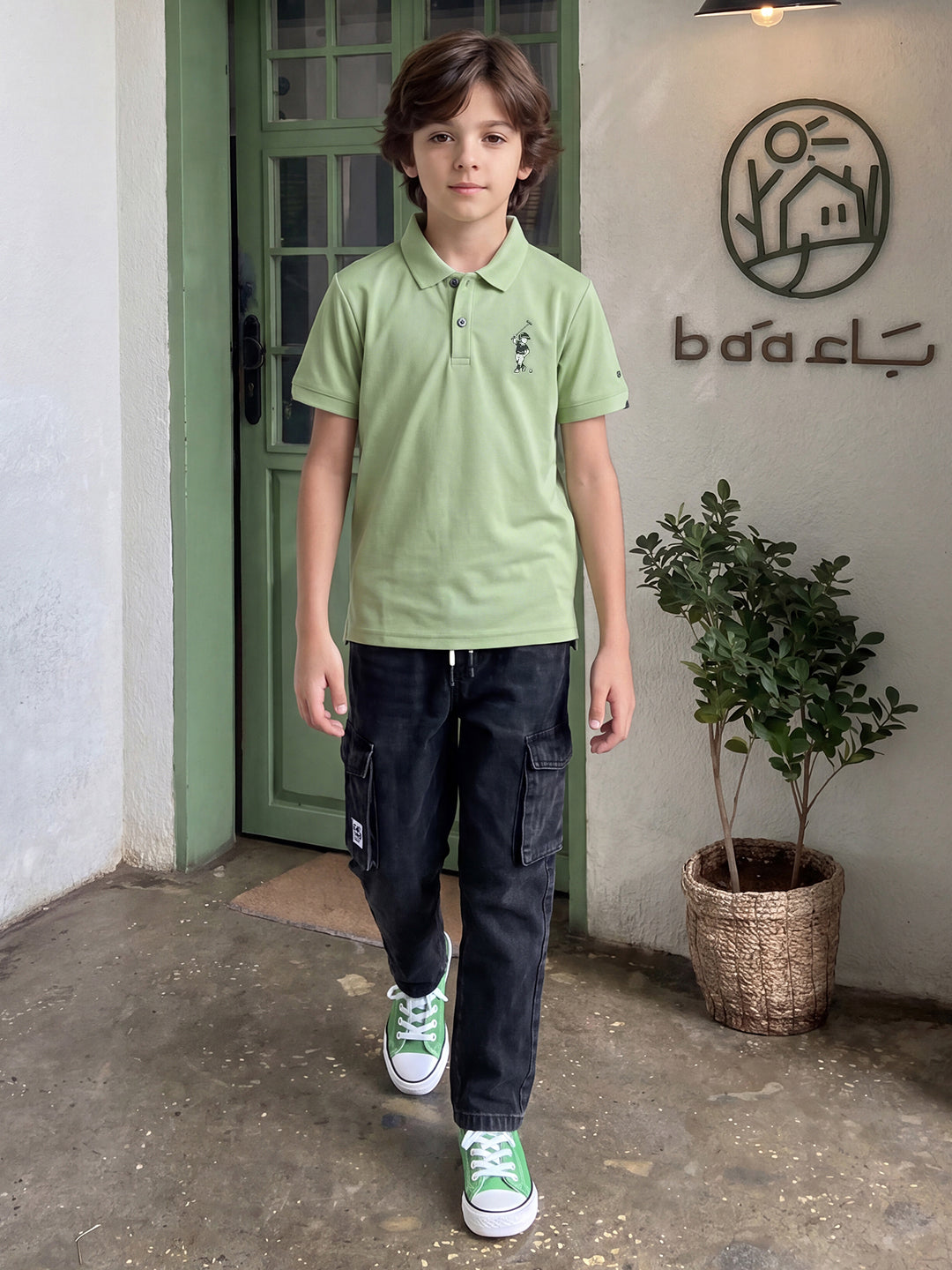 Lil Tomatoes Boys Sports Polo T-Shirt