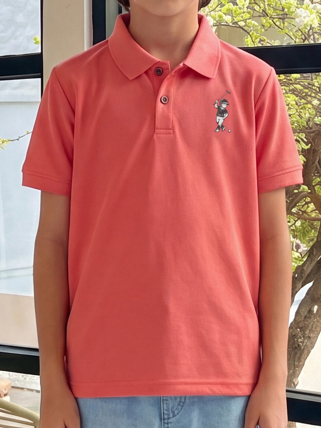 Lil Tomatoes Boys Sports Polo T-Shirt