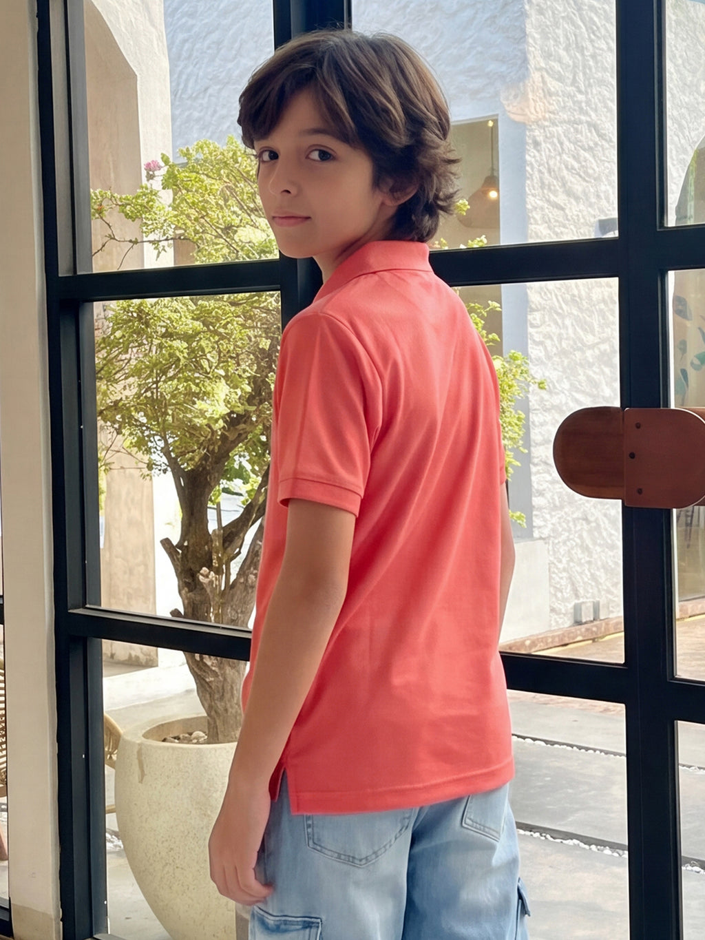Lil Tomatoes Boys Sports Polo T-Shirt