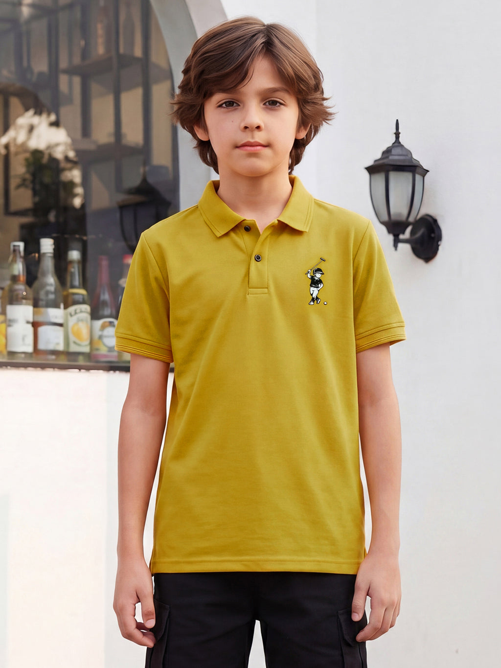 Lil Tomatoes Boys Sports Polo T-Shirt