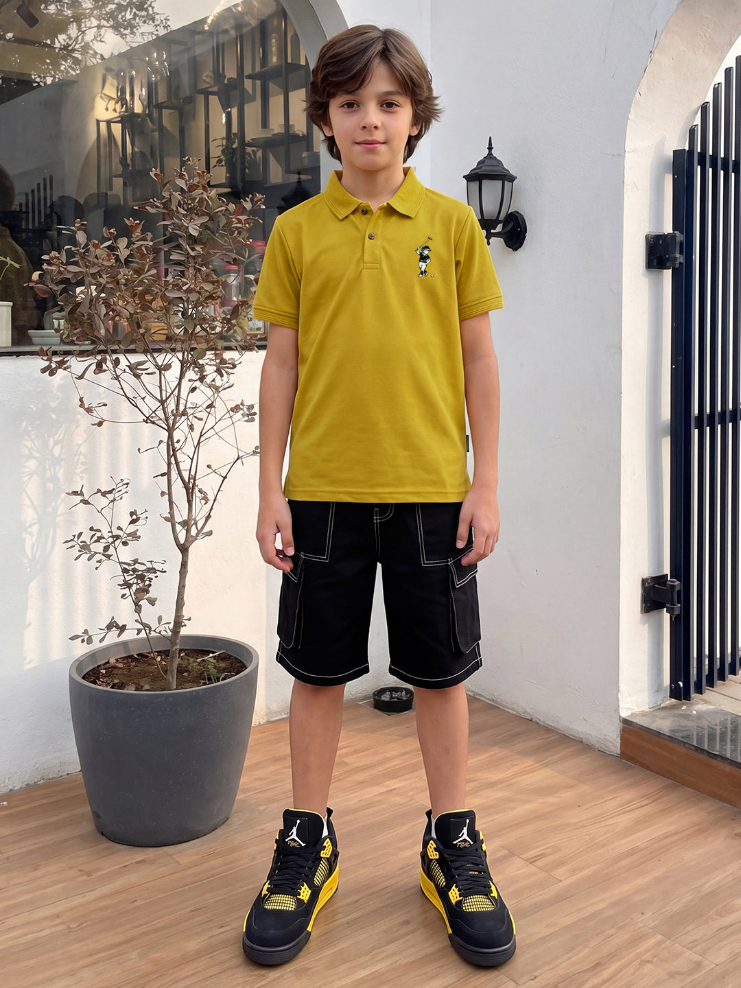 Lil Tomatoes Boys Sports Polo T-Shirt