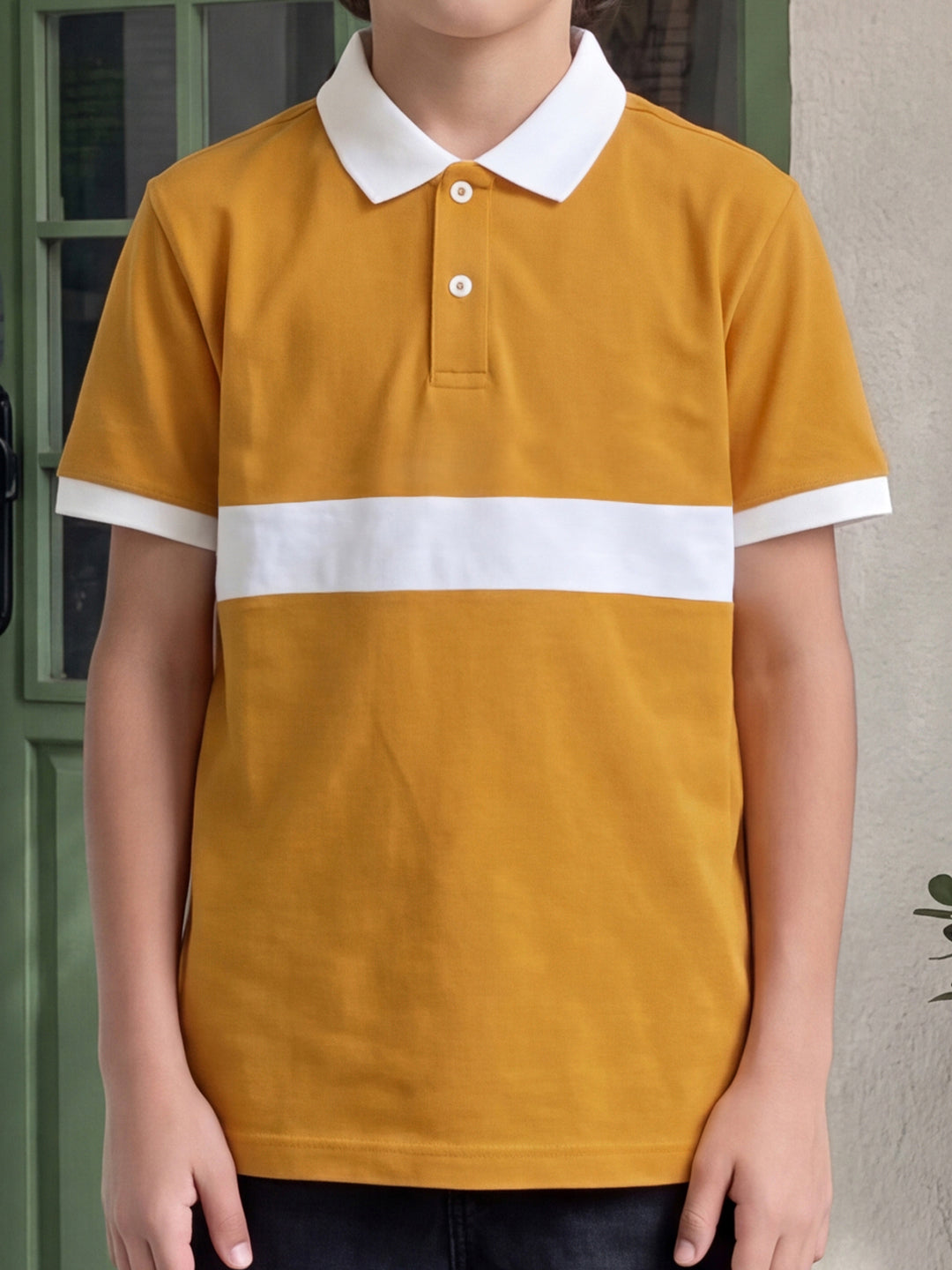 Lil Tomatoes Boys Cotton Pique Polo T-Shirt