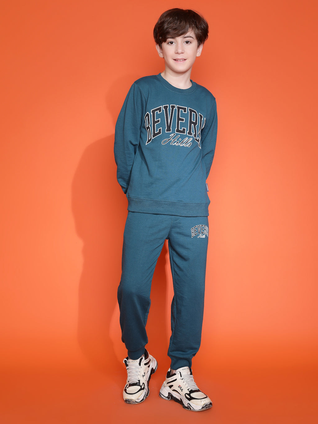 Lil Tomatoes Boys Light Weight Cotton Looper Track Suits