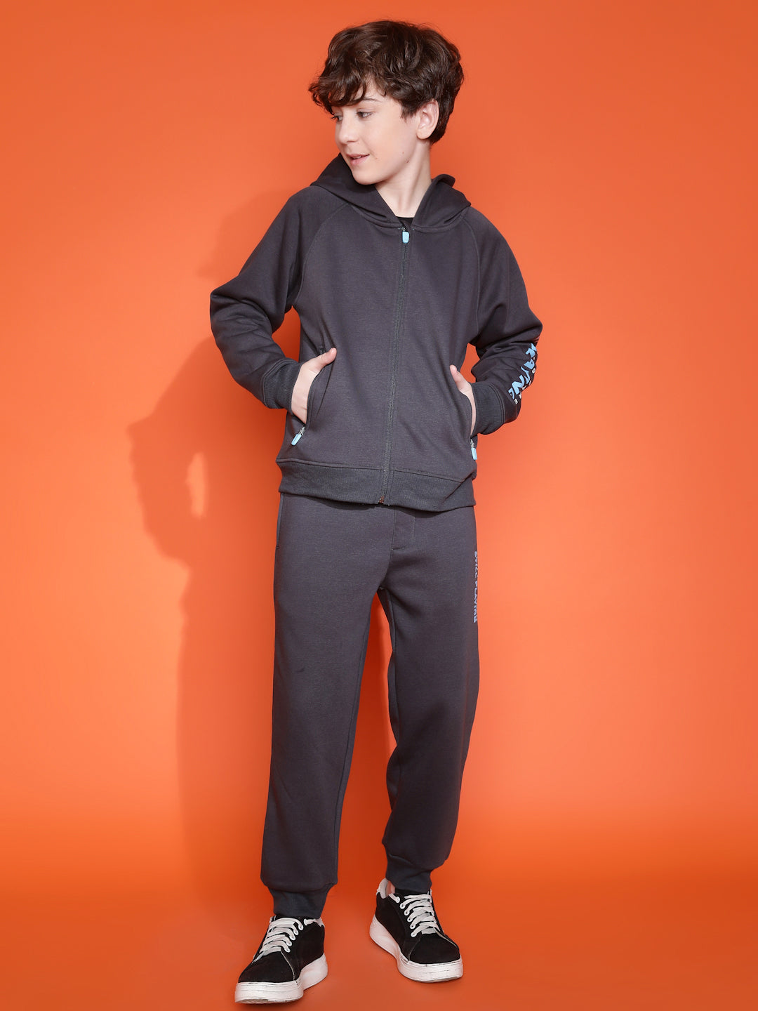 Lil Tomatoes Boys Heavy Weight Cotton Fleece Track Suits