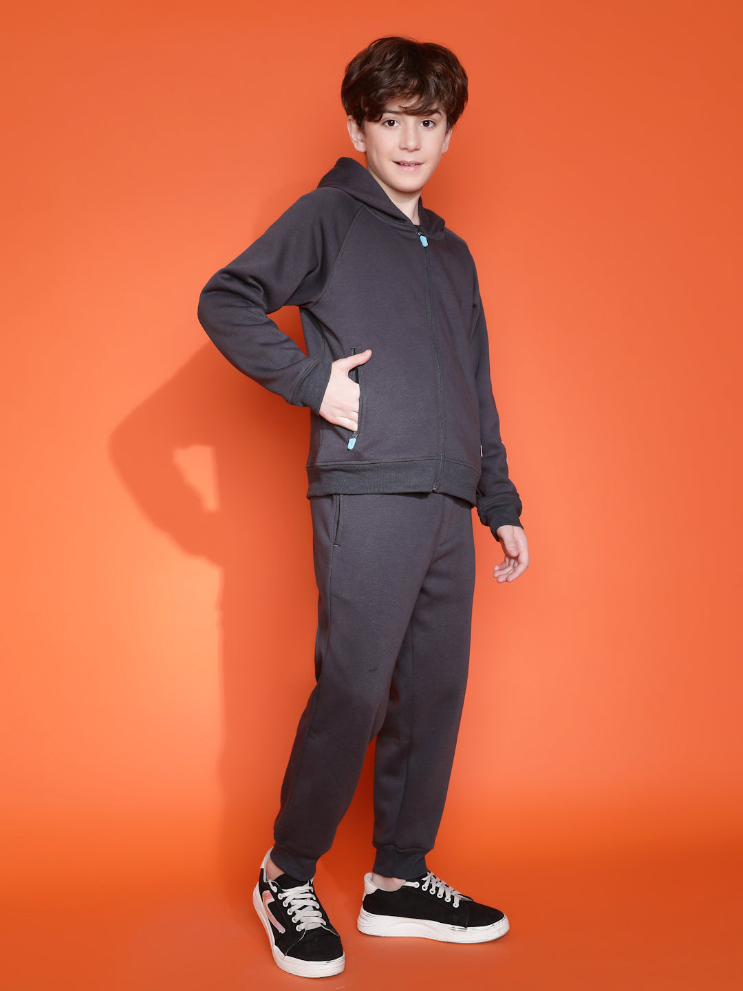 Lil Tomatoes Boys Heavy Weight Cotton Fleece Track Suits