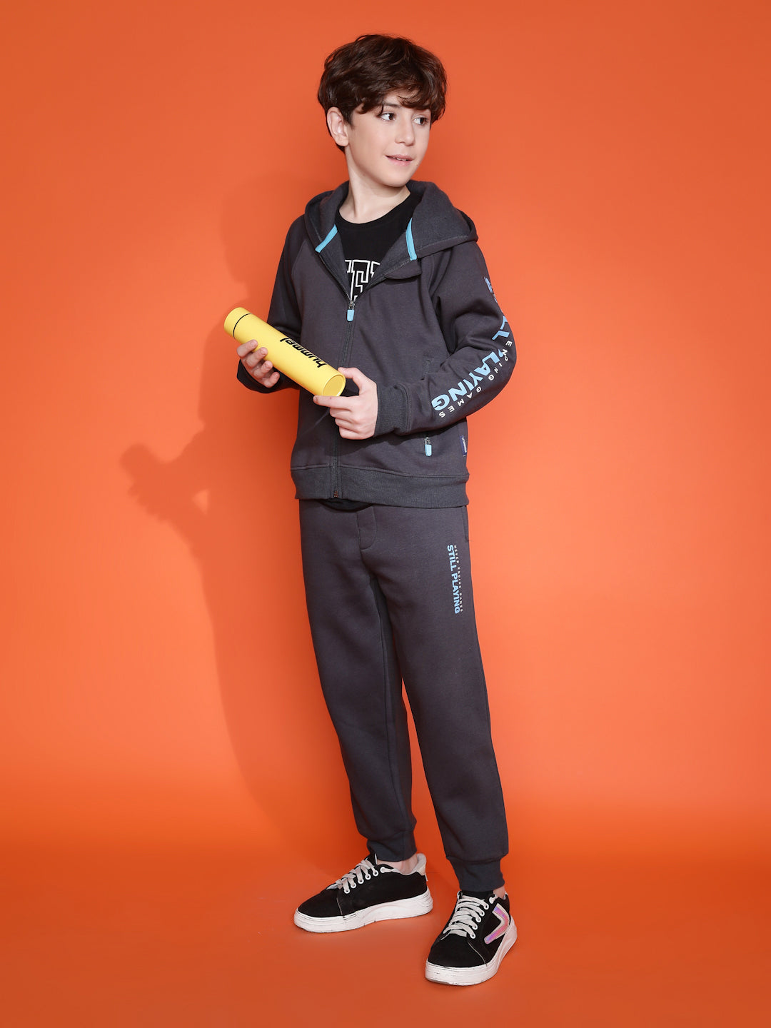 Lil Tomatoes Boys Heavy Weight Cotton Fleece Track Suits