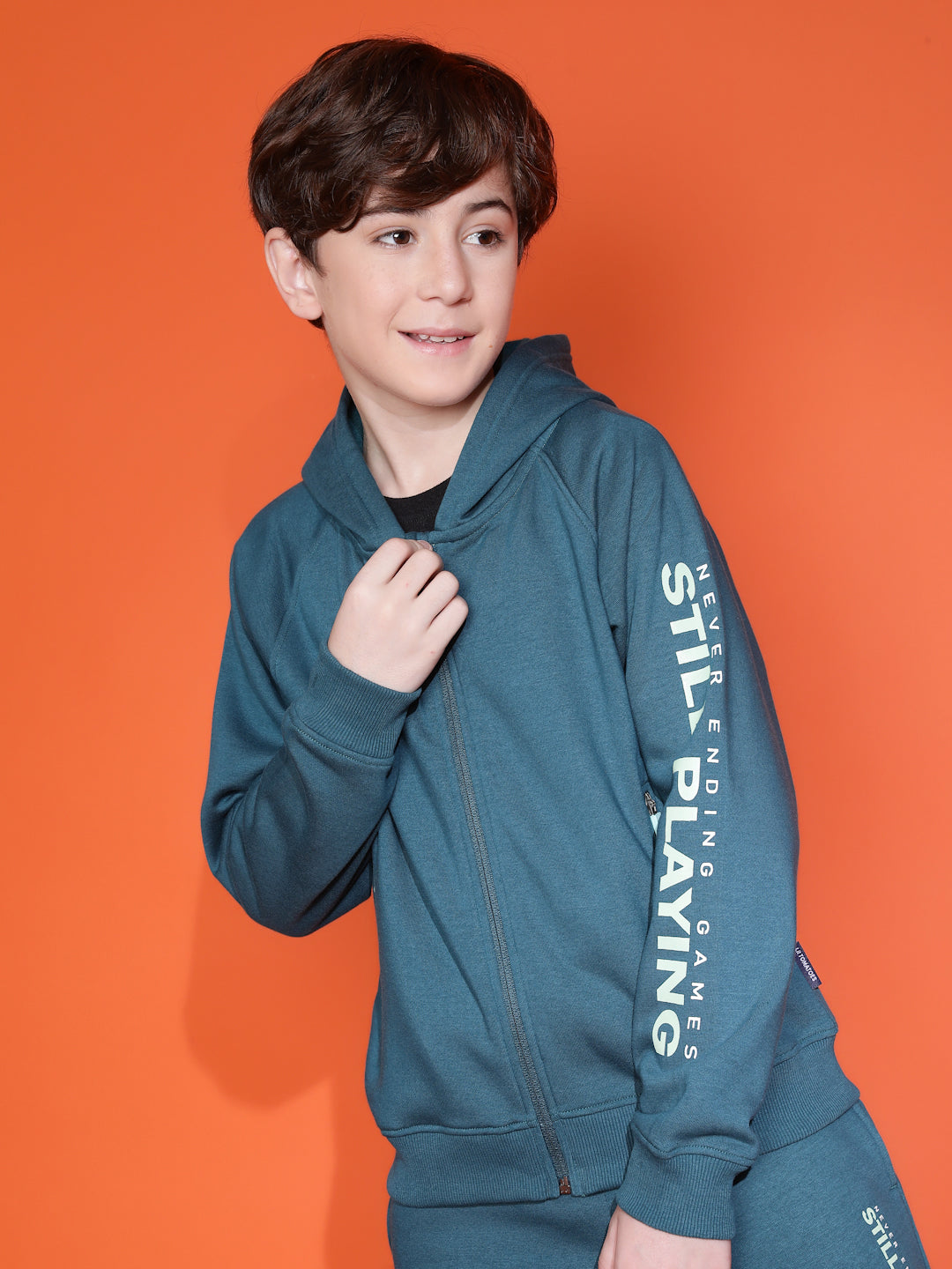 Lil Tomatoes Boys Heavy Weight Cotton Fleece Track Suits