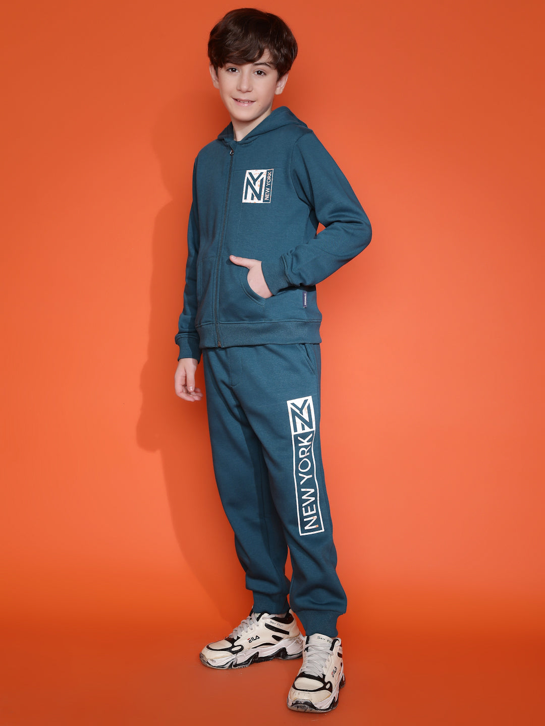 Lil Tomatoes Boys Heavy Weight Cotton Fleece Track Suits
