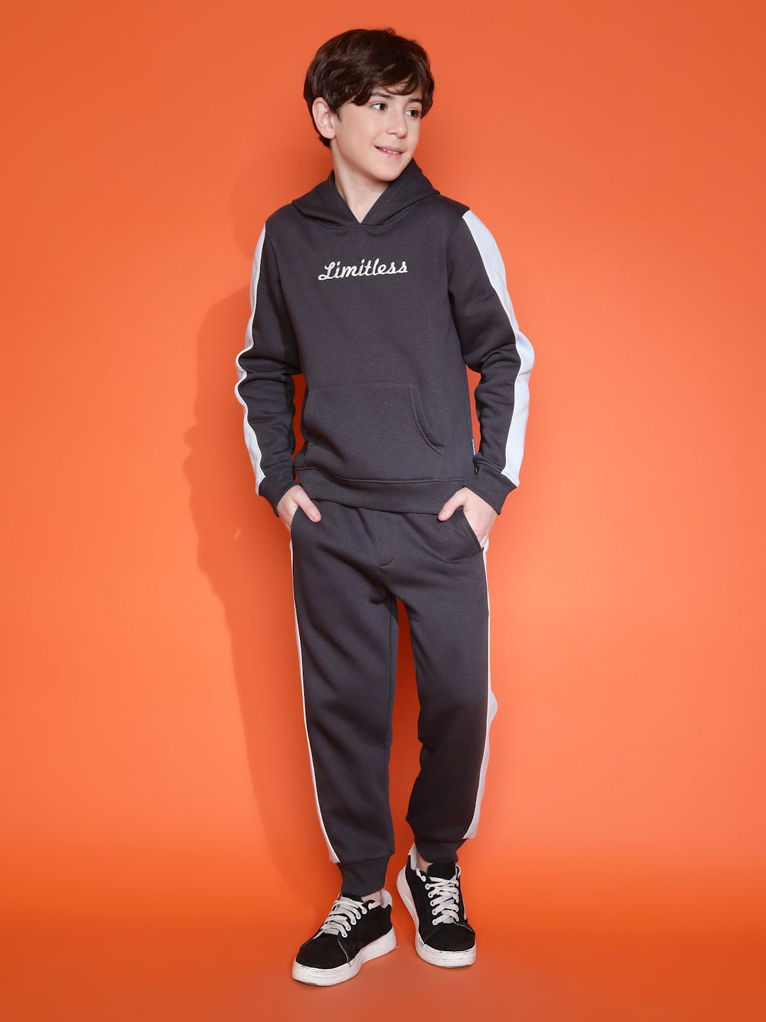 Lil Tomatoes Boys Heavy Weight Cotton Fleece Track Suits