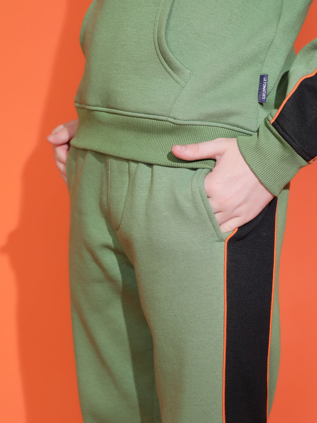 Lil Tomatoes Boys Heavy Weight Cotton Fleece Track Suits