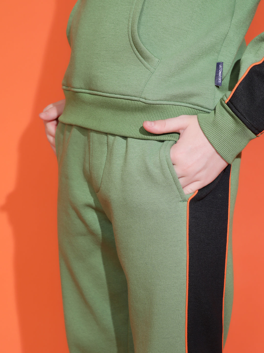 Lil Tomatoes Boys Heavy Weight Cotton Fleece Track Suits