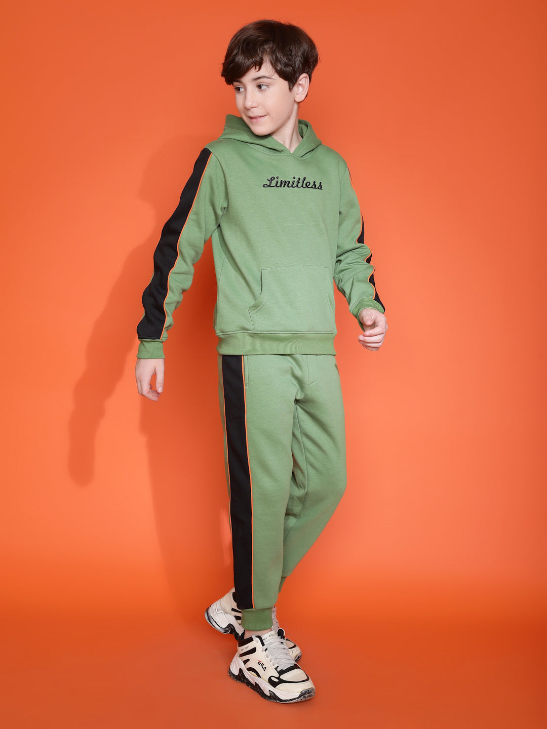 Lil Tomatoes Boys Heavy Weight Cotton Fleece Track Suits