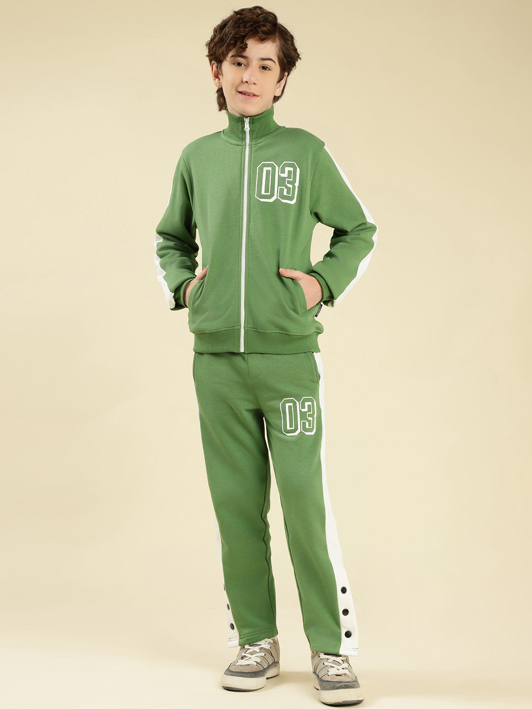 Lil Tomatoes Boys Cotton Looper Track Suits