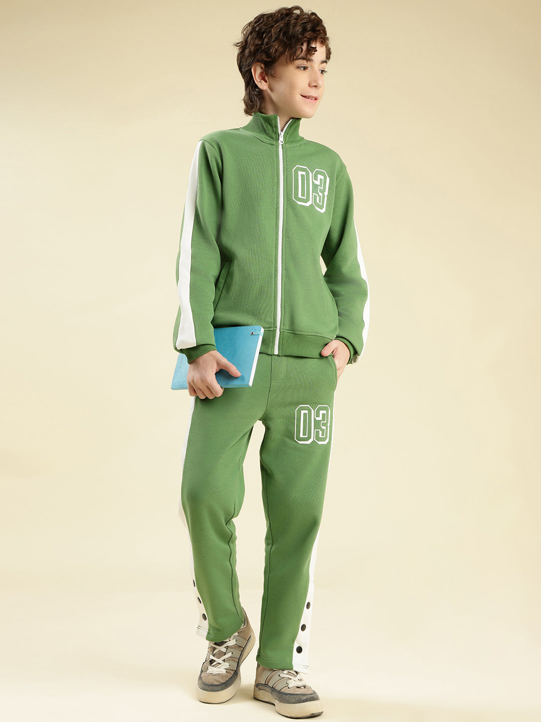 Lil Tomatoes Boys Cotton Looper Track Suits