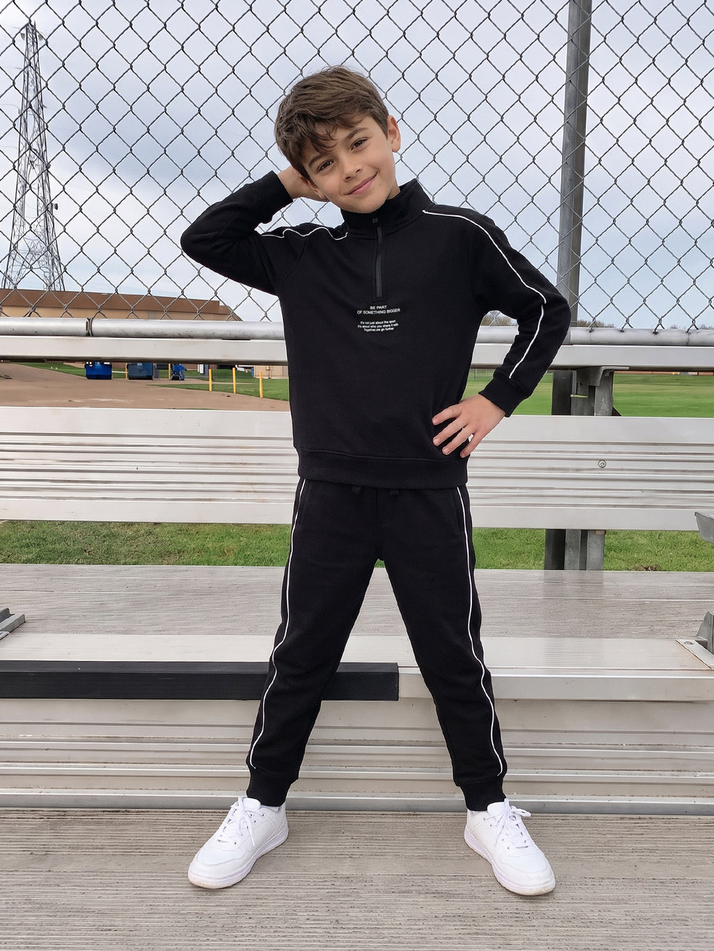Lil Tomatoes Boys Cotton Fleece Track Suits